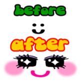 colorful pop emoticon sticker #8098948