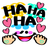 colorful pop emoticon sticker #8098949