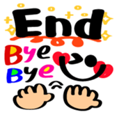 colorful pop emoticon sticker #8098953