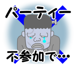 Happy Halloween Mr.Purple sticker #8099085