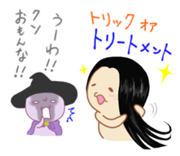 Happy Halloween Mr.Purple sticker #8099111