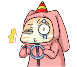 CatRabbit : New Year sticker #8099246