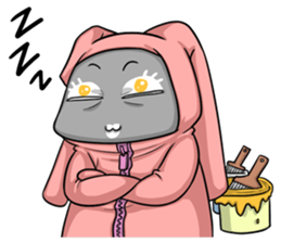 CatRabbit : New Year sticker #8099248