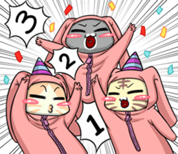 CatRabbit : New Year sticker #8099250