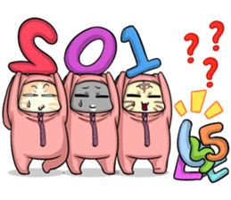 CatRabbit : New Year sticker #8099256
