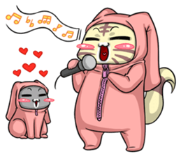 CatRabbit : New Year sticker #8099258