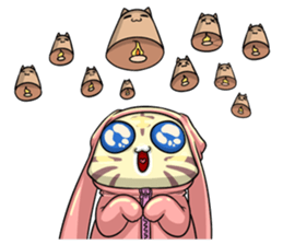 CatRabbit : New Year sticker #8099261