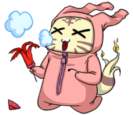 CatRabbit : New Year sticker #8099267