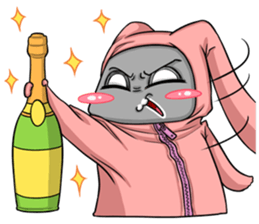 CatRabbit : New Year sticker #8099268