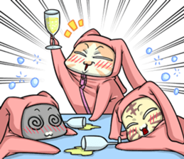 CatRabbit : New Year sticker #8099269
