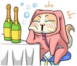 CatRabbit : New Year sticker #8099270
