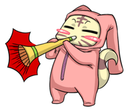 CatRabbit : New Year sticker #8099271