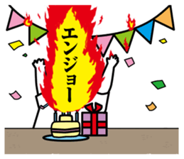 Working Polar bear in Roppongi Ver.2 sticker #8099504