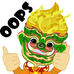 Lai Kanok Cartoon thai V.giant Eng