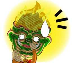 Lai Kanok Cartoon thai V.giant Eng sticker #8099962