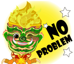 Lai Kanok Cartoon thai V.giant Eng sticker #8099970