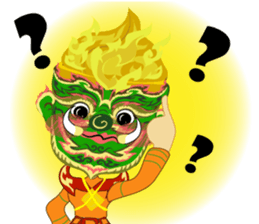 Lai Kanok Cartoon thai V.giant Eng sticker #8099972