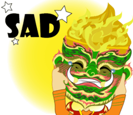 Lai Kanok Cartoon thai V.giant Eng sticker #8099975