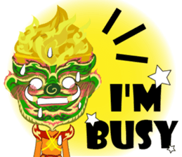 Lai Kanok Cartoon thai V.giant Eng sticker #8099981
