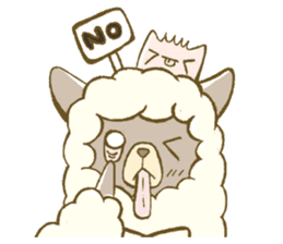 MuMuSweety-Alpaca sticker #8100052