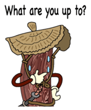 10yen Coin zamurai English version sticker #8100087