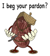 10yen Coin zamurai English version sticker #8100103