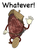 10yen Coin zamurai English version sticker #8100111