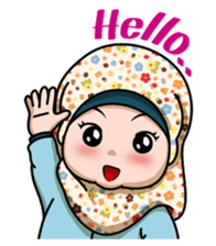 Baby Hijab sticker #8100277