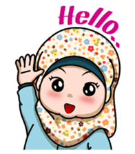 Baby Hijab sticker #8100277