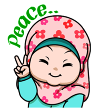 Baby Hijab sticker #8100279