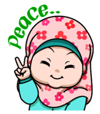 Baby Hijab sticker #8100279