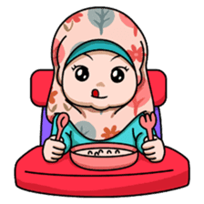 Baby Hijab sticker #8100280