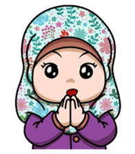 Baby Hijab sticker #8100281