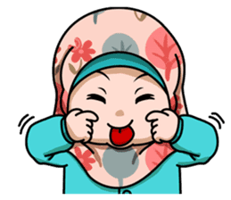 Baby Hijab sticker #8100288