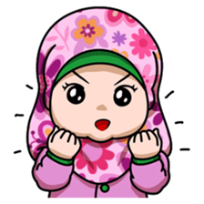 Baby Hijab sticker #8100292