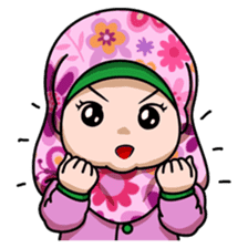 Baby Hijab sticker #8100292