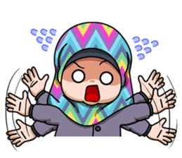 Baby Hijab sticker #8100299