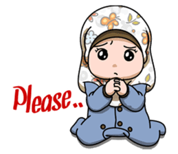 Baby Hijab sticker #8100302