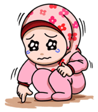 Baby Hijab sticker #8100303