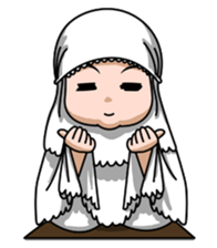 Baby Hijab sticker #8100311