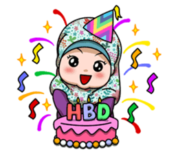 Baby Hijab sticker #8100313