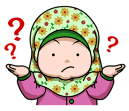 Baby Hijab sticker #8100314