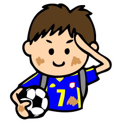 Soccer boys blue version.