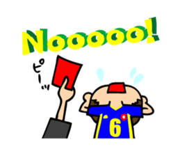 Soccer boys blue version. sticker #8100626