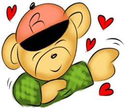 Rossy the happy bears I sticker #8100681