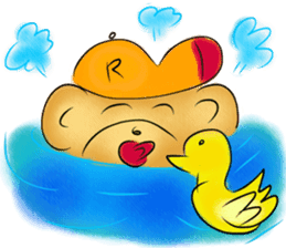 Rossy the happy bears I sticker #8100684