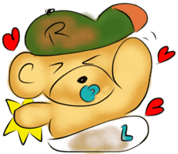 Rossy the happy bears I sticker #8100687