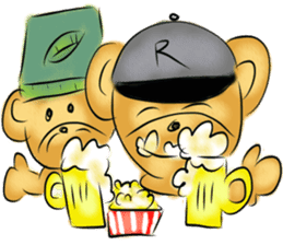 Rossy the happy bears I sticker #8100691