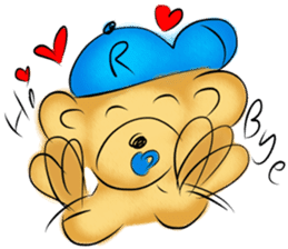 Rossy the happy bears I sticker #8100694