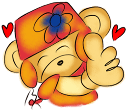 Rossy the happy bears I sticker #8100696